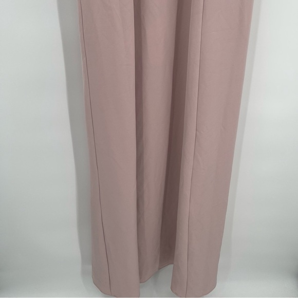 Show Me Your MuMu Geneva Gown Long Maxi Dress size Medium blush Pink bridesmaid - Picture 11 of 12